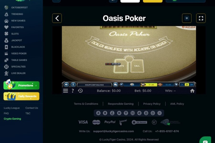 Lucky Tiger Casino No Deposit Bonus Explained